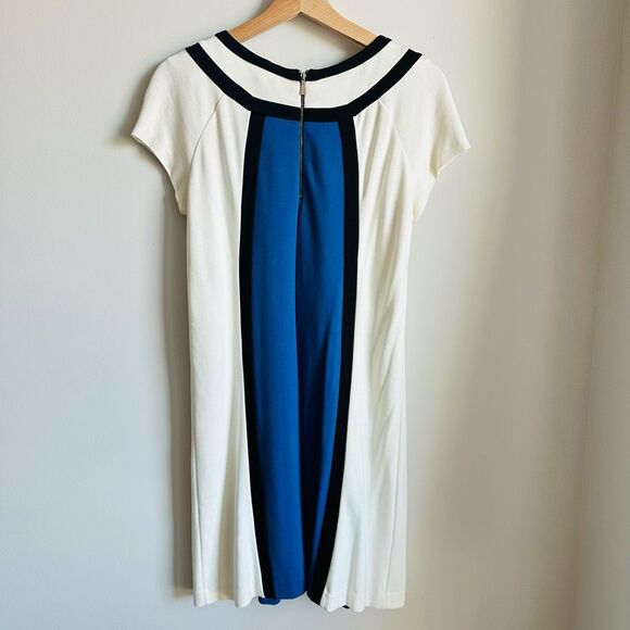 Marella Made in Italy Colorblock‎ Sheath Dress – Classic Workwear – $395 MSRP - Picture 6 of 7